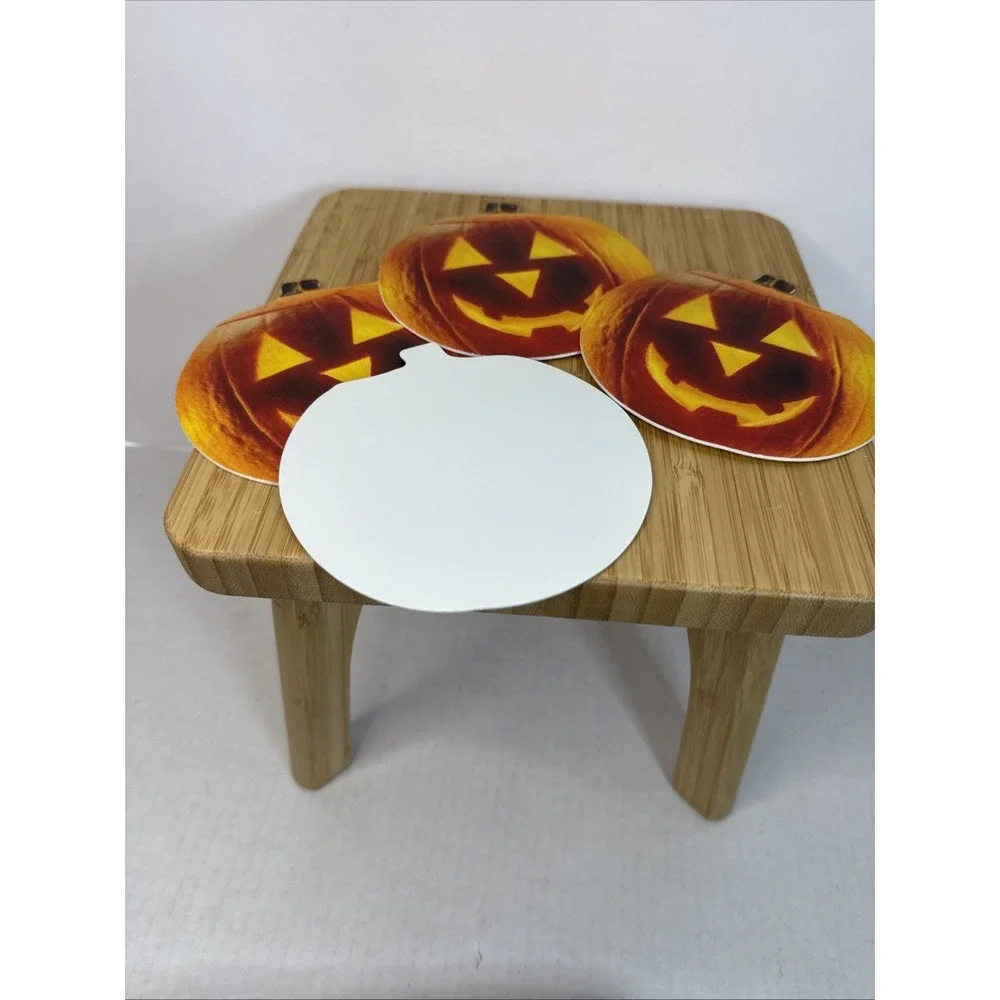 VTG Pimpernel Table Mates‎ Pumpkin JackOLantern Placemats & Coasters Set England